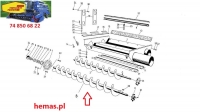 Ślimak kłosowy 512 514 14.046-3 - HEMAS.PL CZĘŚCI FORTSCHRITT PANKÓW