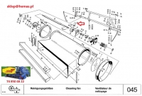 Łopatka wentylatora 27.045-27 zamiennik prawa - HEMAS.PL CZĘŚCI FORTSCHRITT PANKÓW