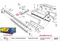 Guma wanny ślimaków boczna 524 527 27.047-10