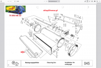 Guma wentylator 27.045-63