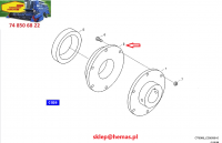 Zabierak wentylatora CF