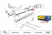 Obudowa rura wsypu 527 27.052-2