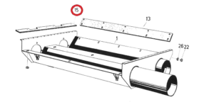 Guma wanny ślimaków boczna 512